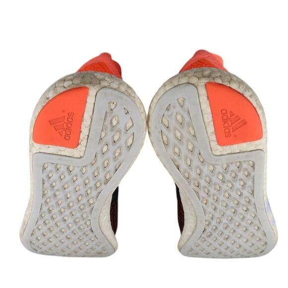 Adidas Shoes Mens 11.5 Sneakers Ultra Boost Trainers Reveal Black Orange Running - Picture 10 of 11